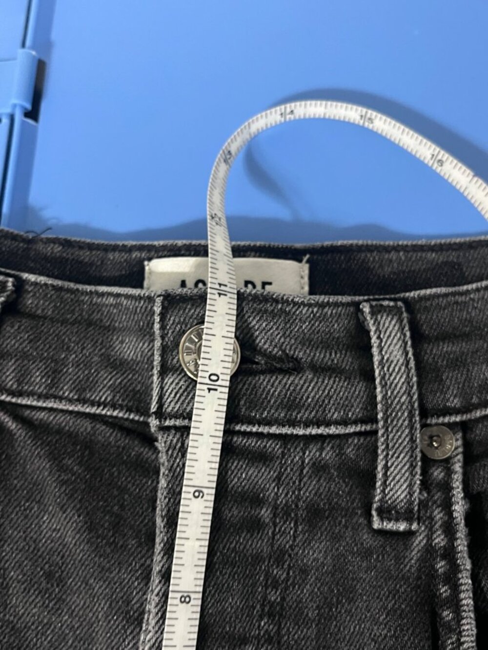 AGOLDE Riley High Rise Straight Crop Jeans Size 25 - Picture 10 of 14